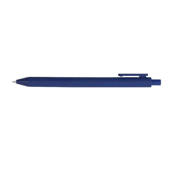 Bright Color Soft Touch Rubberized Ballpoint Pen