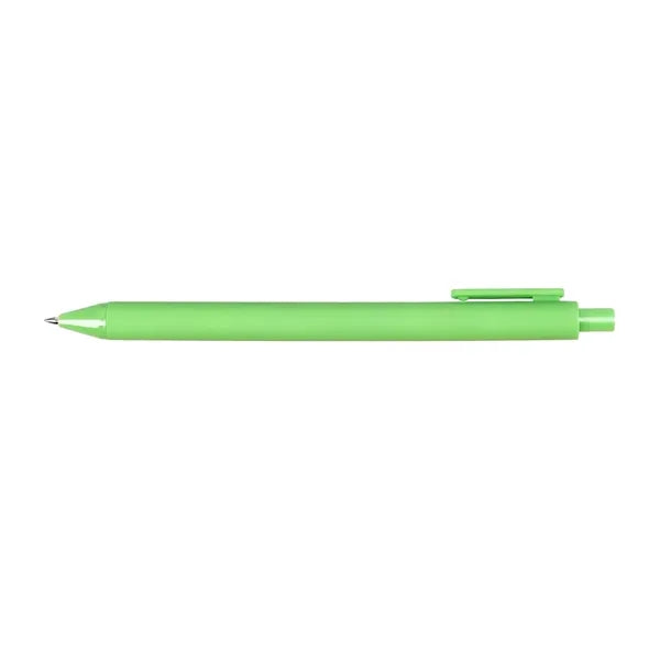 Bright Color Soft Touch Rubberized Ballpoint Pen