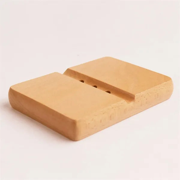 Beechwood Wooden Soap Holder Plastic free