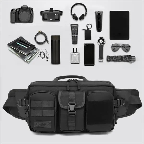 Multi-Function High-Capacity Waterproof Tactical Fanny Pack
