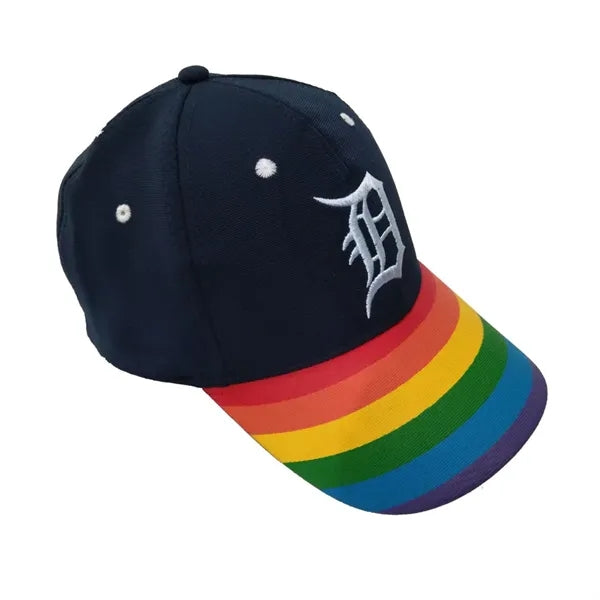 Rainbow Cotton Baseball Cap