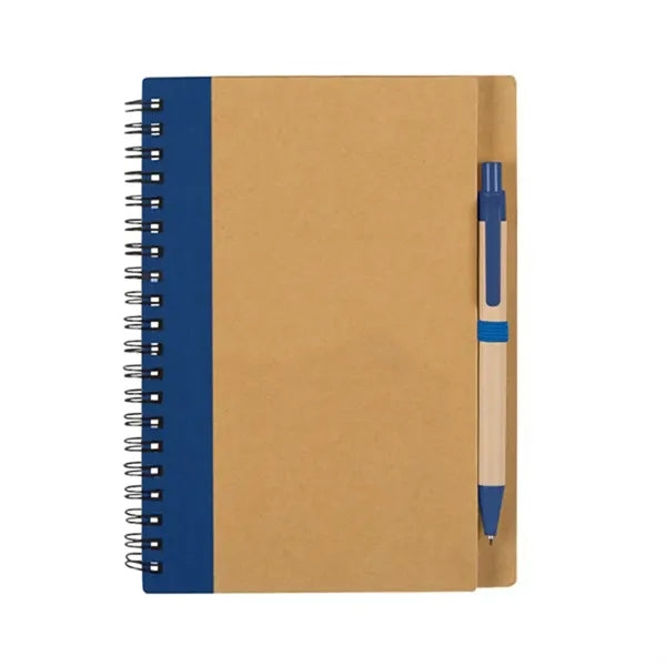 Eco Spiral Notebook w/Pen