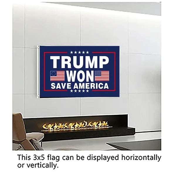 3' x 5' Trump Flag 2024 Take American Back