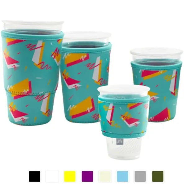 Neoprene Coffee Cup Sleeve Coolie (17.5cm W x 10cm H x 7cmD)