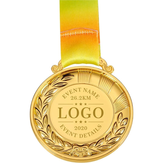 Blank Gold Plated Award Metal