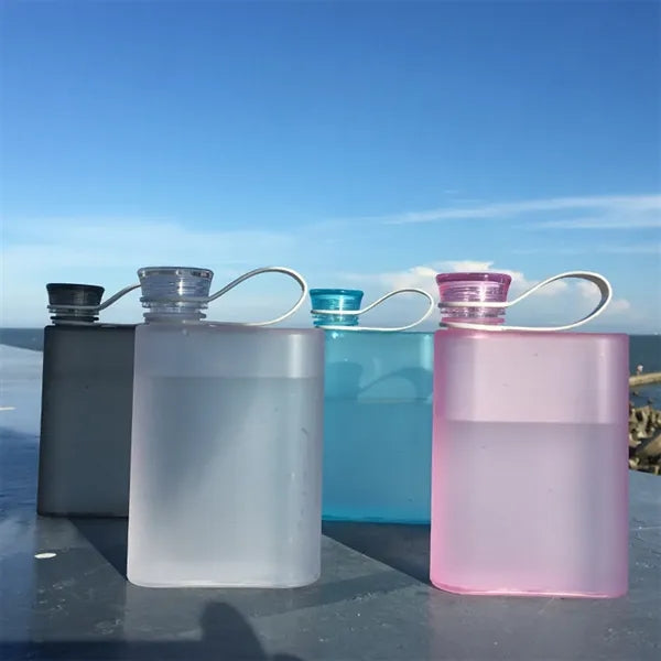 380ml/13 oz Flat Portable Water Bottle