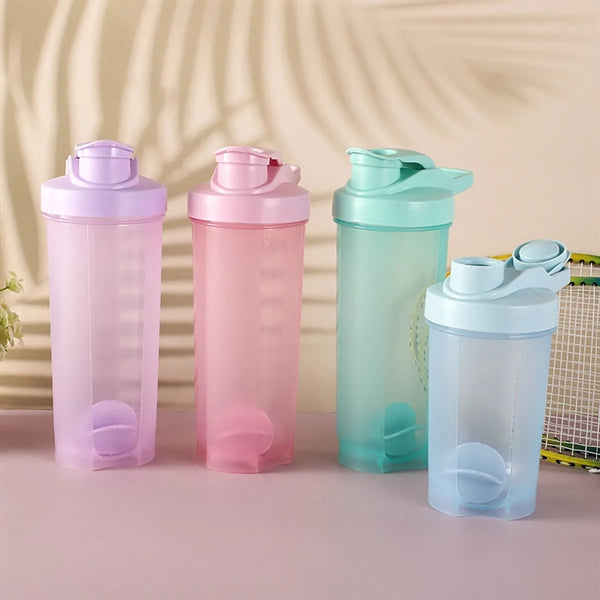 700Ml Protein Powder Shaker Bottle Leak-Proof With Handle