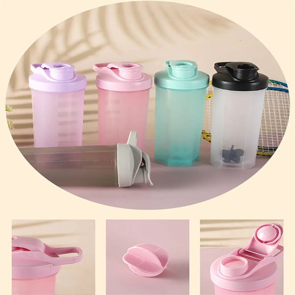 700Ml Protein Powder Shaker Bottle Leak-Proof With Handle