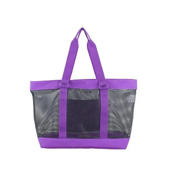 Mesh Zippered Tote
