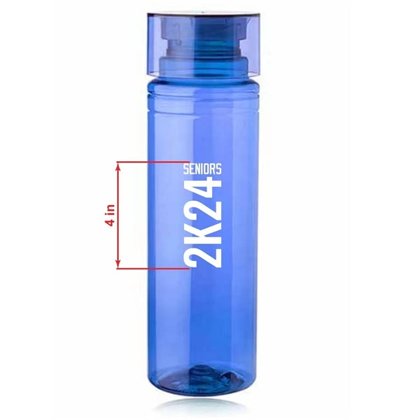 30 oz Enlace Cylindrical Plastic Water Bottle