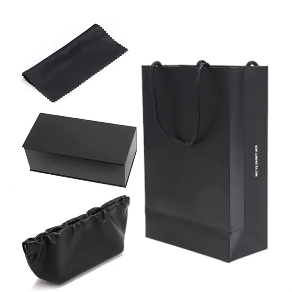 Drawstring Sunglasses Case Bag Set