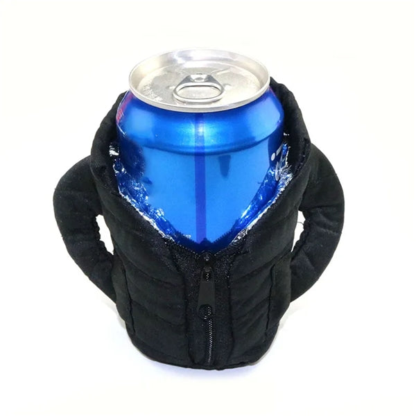 Puffy Jacket Wrap Can Sleeve Cover