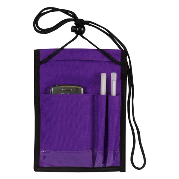 ID Me 3 Multi-pocket badge holder/passport pouch