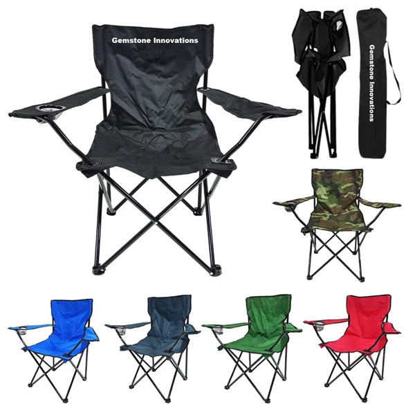 Folding Outdoor Camping Chair with Carrying Bag