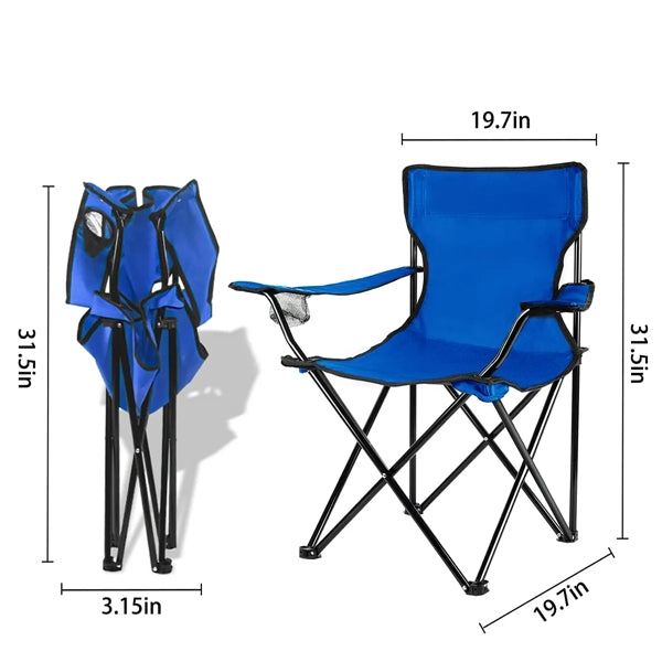 Folding Outdoor Camping Chair with Carrying Bag