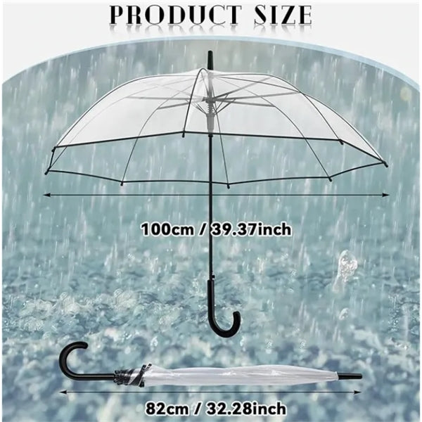 46" Arc Clear Umbrella