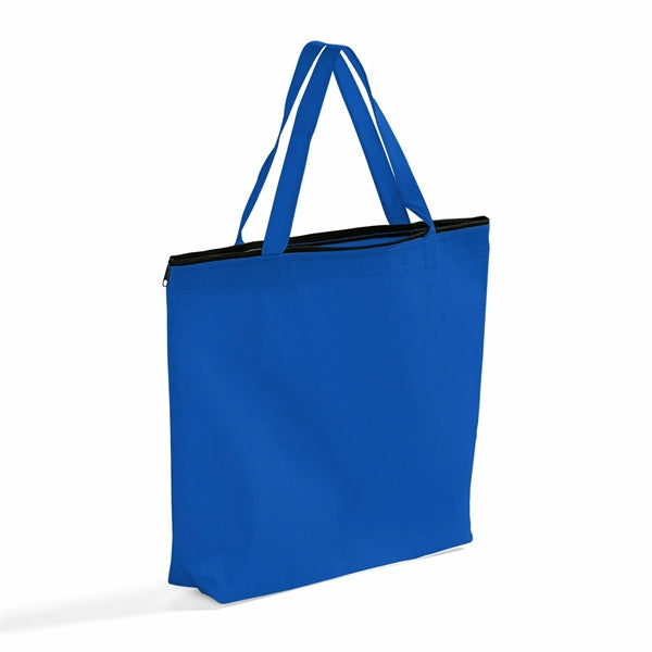 Zip-Top Non-Woven Tote Bag