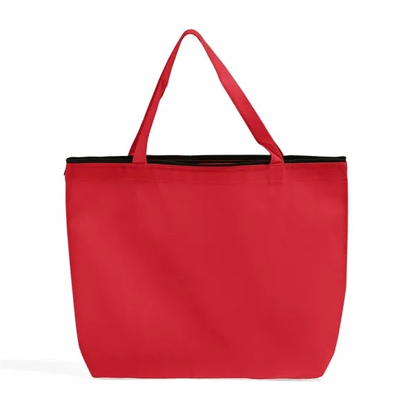 Zip-Top Non-Woven Tote Bag