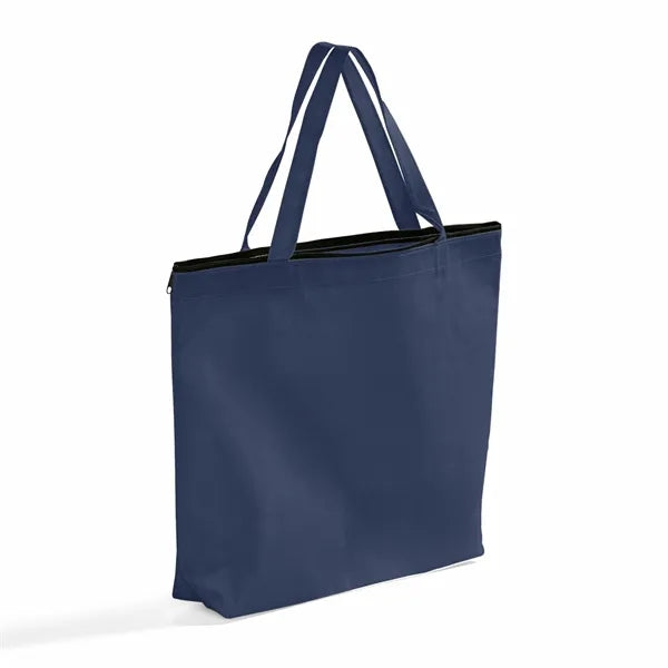 Zip-Top Non-Woven Tote Bag