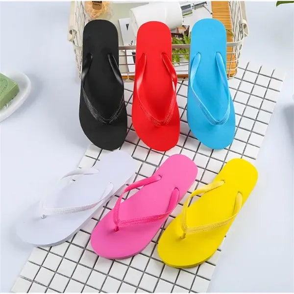 Summer Outdoor Beach Flip Flops Cow Cheese