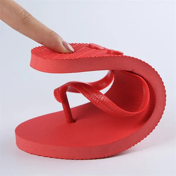 Summer Outdoor Beach Flip Flops Cow Cheese