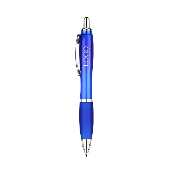 Click Action Plastic Satin Pen
