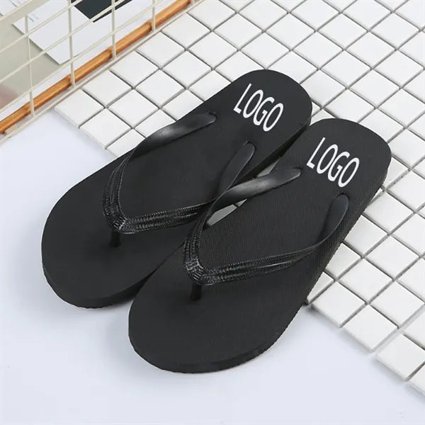 Summer Outdoor Beach Flip Flops Cow Cheese