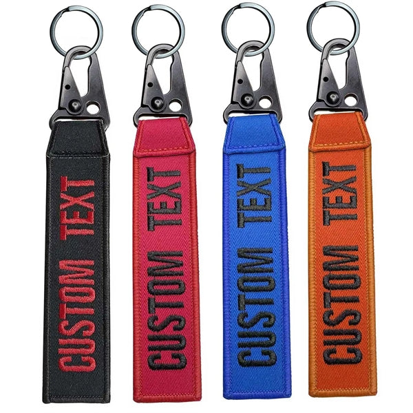 Keyring Double Sided Embroidery