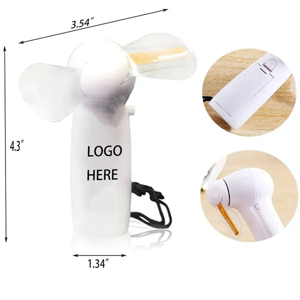 Flashing LED Fan With Logo Printing