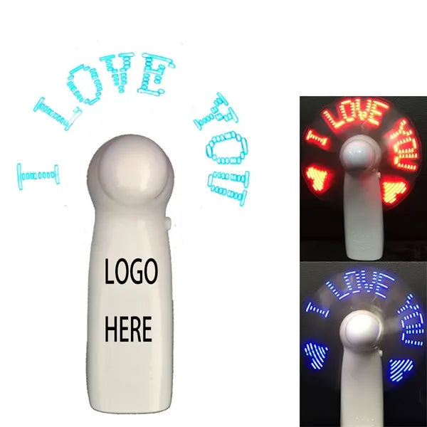 Flashing LED Fan With Logo Printing