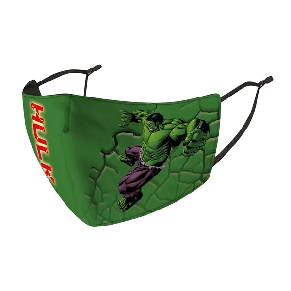 Kids w/ Full Color Imprint Cotton Safety Face Masks