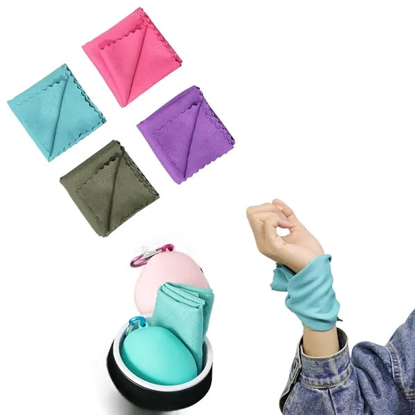 Cooling Towel With Silicone Case
