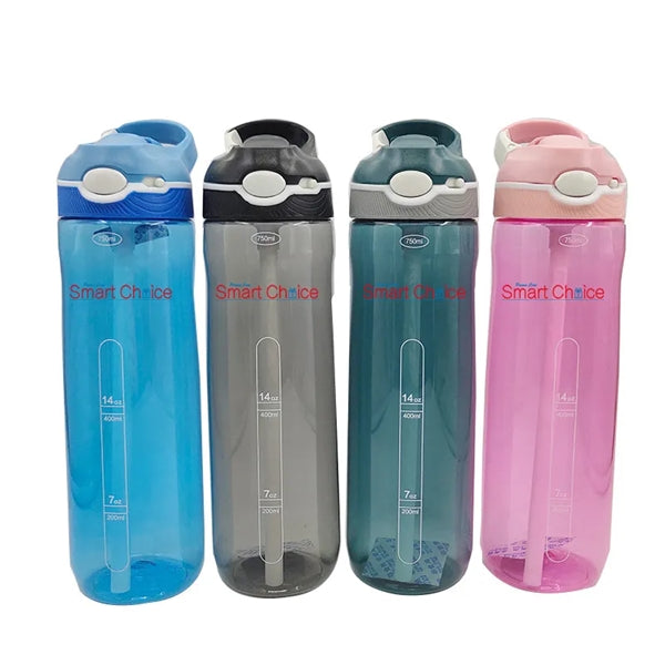 Water Bottles with straw for Outdoor Activities