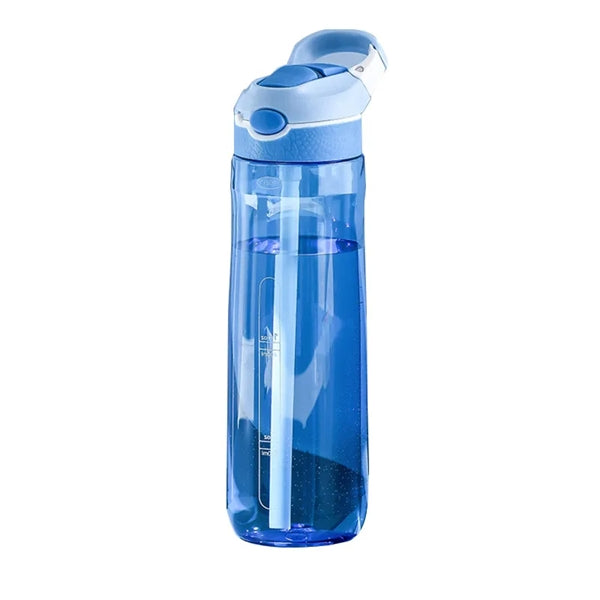 Water Bottles with straw for Outdoor Activities