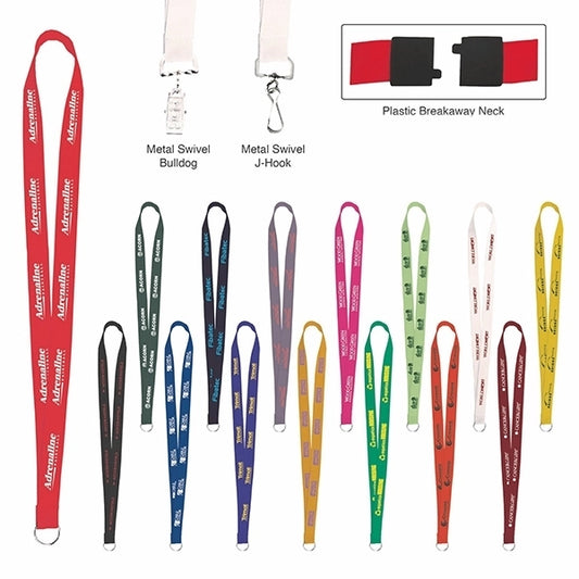 Color Polyester Lanyard