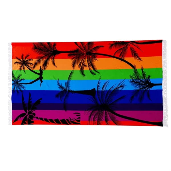 30" x 60" Full Color Large Beach Towel
