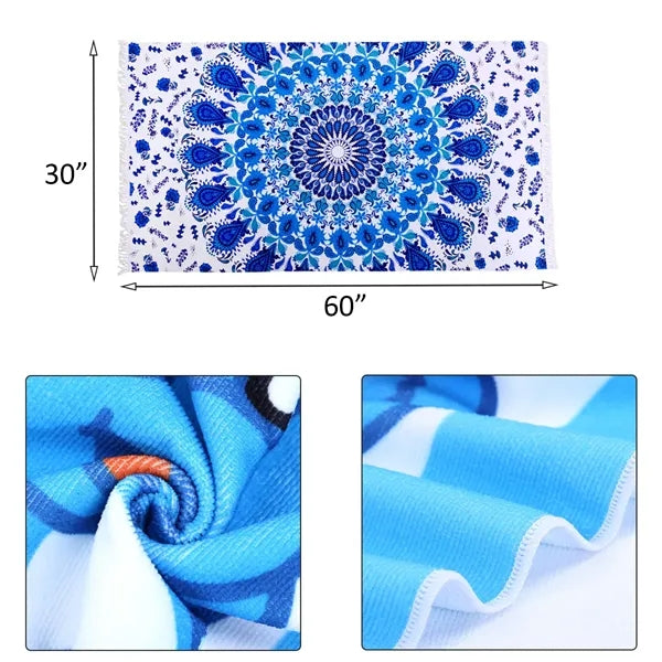 30" x 60" Full Color Large Beach Towel