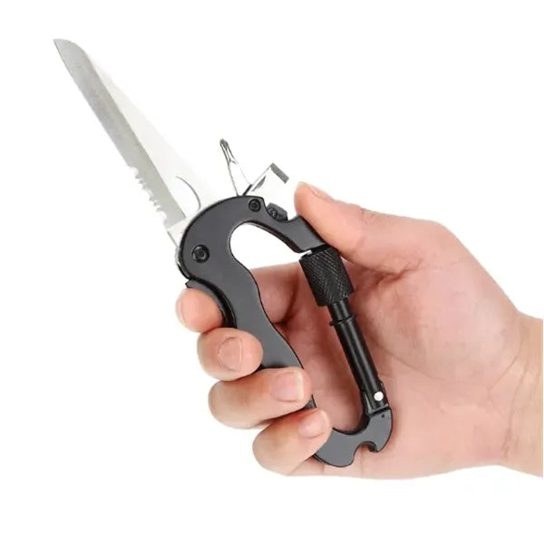 5 in 1 Carabiner Outdoor Tool Kit