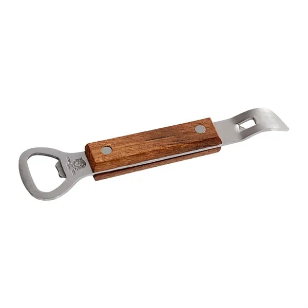 Dual-Ended Wood Bottle and Can Opener