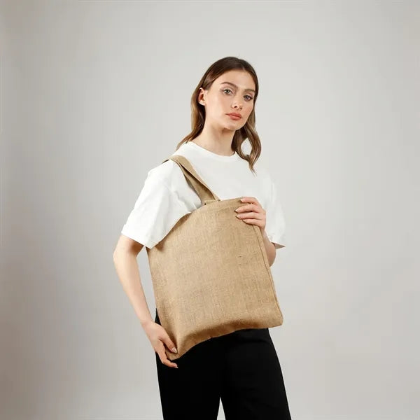Basic Jute Tote Bag
