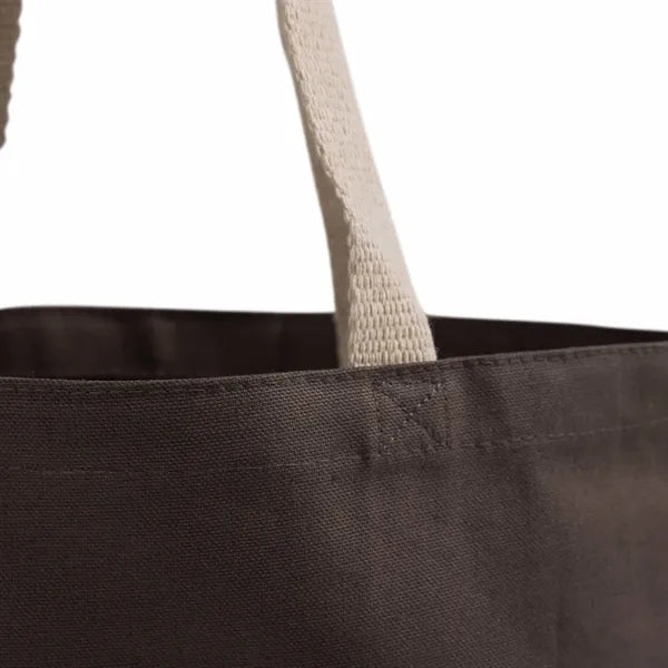 Tri-Color Canvas Tote Bag