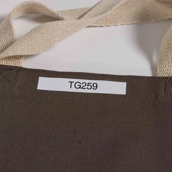 Tri-Color Canvas Tote Bag