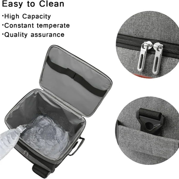 Personal Large Insulated Cooler Trolley Folding Shopping Car