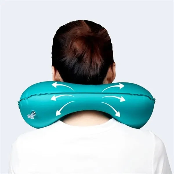 Press-Type Inflatable Pillow
