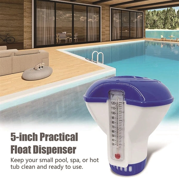 5" Floating Chlorine And Bromine Chemical Dispenser