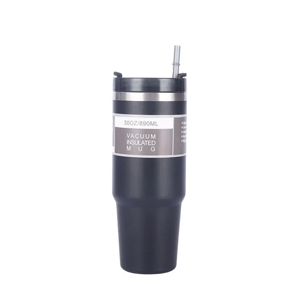 Tumbler with Handle and Straw Lid Insulated bottle