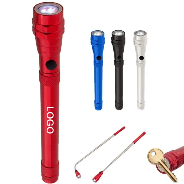 Telescopic Magnetic LED Flashlight