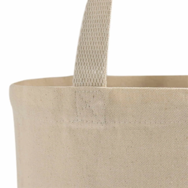 12" Small Canvas Tote Bag