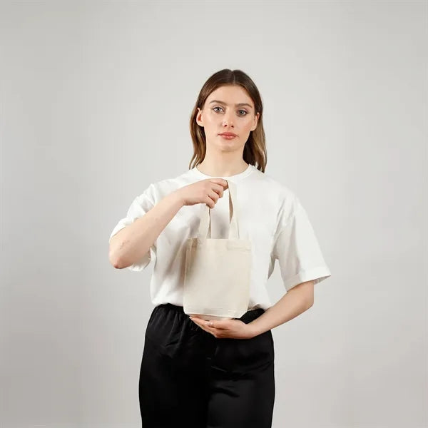 Mini 8" Canvas Tote Bag
