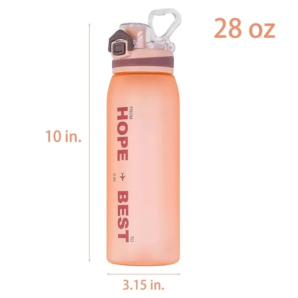 28 oz. Flip Top Sports Water Bottle
